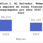 15 mil empleos menos en zonas francas de 2022 a 2023 reportó Ministerio de Economía