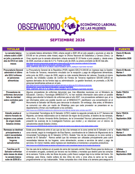 Monitoreo de prensa 2026